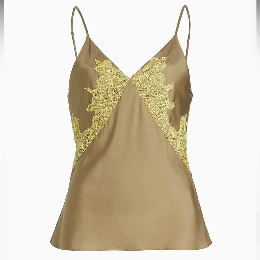 Rag & Bone Olive Logan Lace Cami